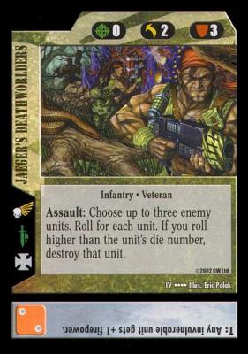 Jaegers Deathworlders - Foil